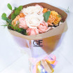 Цветочная радость - букет из разноцветных роз